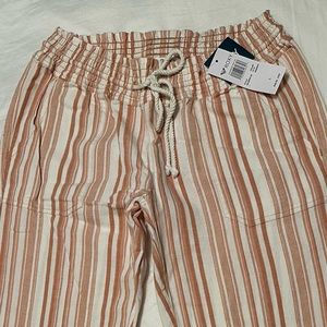 Roxy linen pants size large
